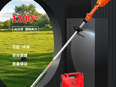 割草机海报设计电动工具平面广告宣传单页广告设计展板